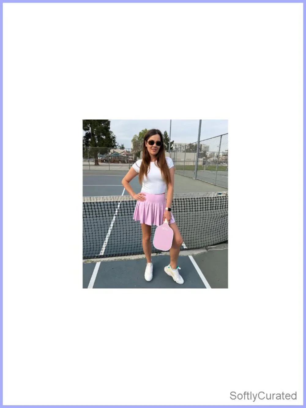 Pleated Tennis Skirt with Inner Shorts, High Waist, Quick Dry, UV Protection
